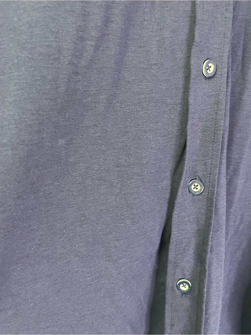 Buttercloth Icy Cotton Shirt Mens Medium Slim Fit Blue Stretch Button Up Medium - Picture 3 of 10